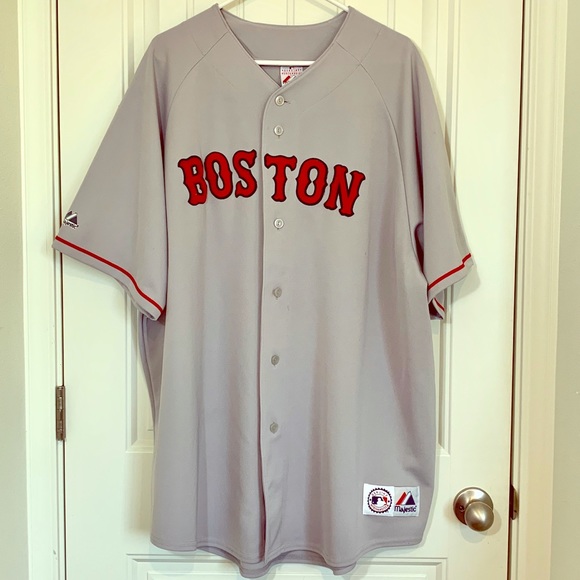 grey boston red sox jersey